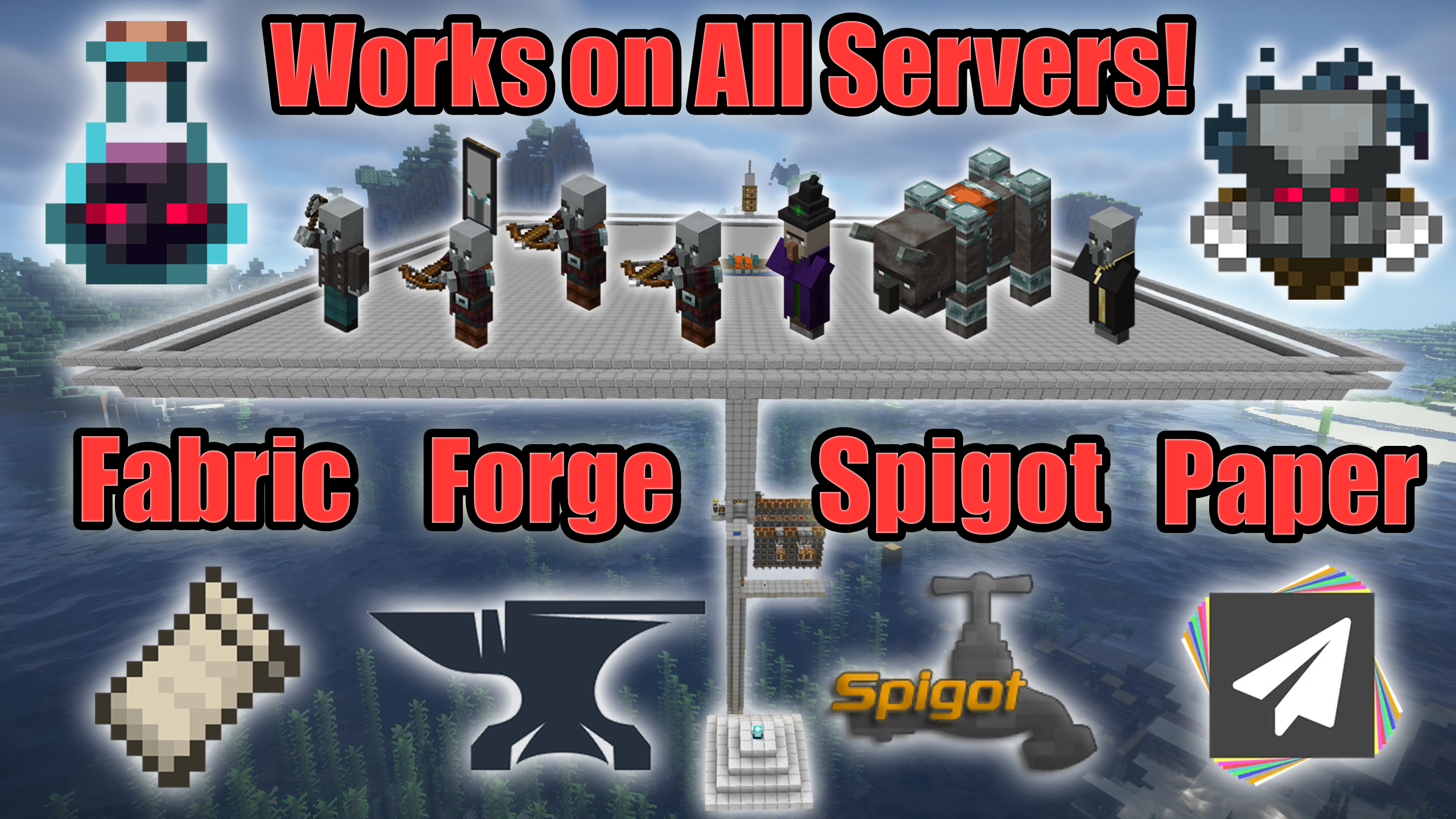 Universal Raid Farm Fabric, Paper, Spigot, and Forge – key image